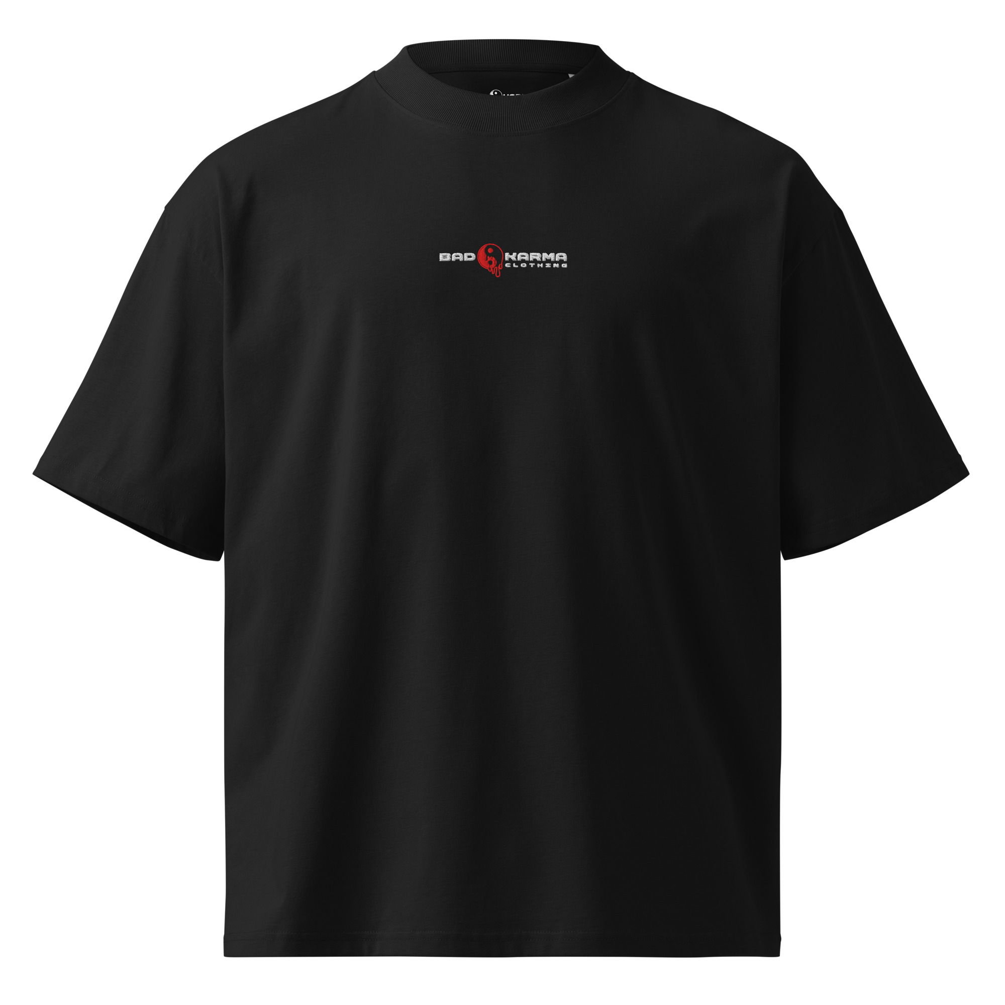 unisex-organic-oversized-high-neck-t-shirt-black-front-68a905bf8d731.jpg