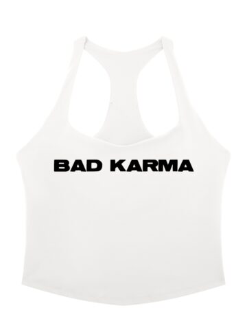 Bad Karma Tight Fit Yoga Tank Top